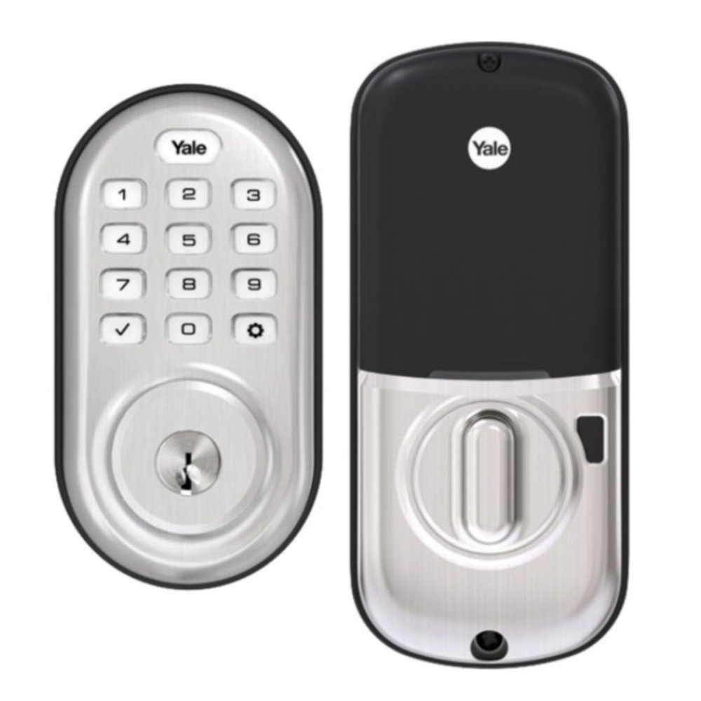 Yale Assure Lock with Z-Wave Smart Keypad Deadbolt Satin Nickel